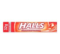Halls Eucalipto,limon y miel,extra fuerte , sandia,citrus mix Caramelo duro Caja con 20 Sticks de 32 g -Halls Fresa - - Caja con 20 Sticks de 32 g