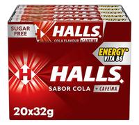 Halls Cola - Caramelo duro - Caja con 20 Sticks de 32 g