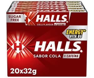 Halls Cola - Caramelo duro - Caja con 20 Sticks de 32 g