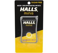 Halls minis miel sabor a limn gotas para tos sin azcar 24 gotas