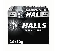 Halls Pastillas Extra Strong 20 x 32 Grs