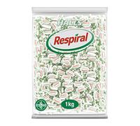 Halls Respiral - Caramelos Duros Sabor Eucalipto y Mentol - Bolsa de 1000 g