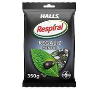 Halls Respiral Caramelos Sabor Regaliz y Mentol, Bolsa de 350g