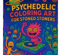 Hallucinations in Color: Psychedelic Adult Coloring Book: Smokes, Strokes & Psychedelic Tones