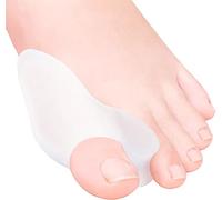 Hallux Valgus - Vendaje para dedos del pie con protección para juanetes, silicona, 4 unidades