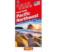Hallwag Strassenkarte USA, Pacific Northwest 1:1 Mio.: Mit Yellowstone, Grand Teton, Seattle, Crater Lake und Oregon Coast. Inkl. Stadtpläne, Ortsverzeichnis und Reiseinformationen (USA Road guides)
