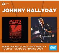 Hallyday,Johnny - Coffret 2cd(Born Rocker Tour/Concert au Palais de