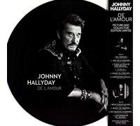 Johnny Hallyday – De L'Amour – Vinilo Picture Disc – Importación