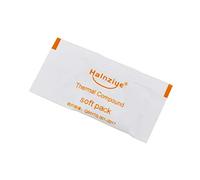 HALNZIYE HY410 - Pasta térmica Soft Pack 0,5 g, color blanco, > 1,42 W/m-K, rango de temperatura -30 + 280 °C, contenido total 10 g, grasa térmica de refrigeración