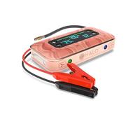 HALO Bolt Air + 1750 (2.0) Arrancador de Batería para Coches y Compresor de Aire - Kit Portátil para Situaciones de Emergencia en Carretera (Melocotón)