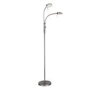 Halo Design - Vegas 2 Lámpara de Pie Brushed Steel
