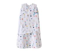 Halo dormir bebé algodón Multi Triángulo Impresión Swaddle (3 A 6 meses, tamaño pequeño)