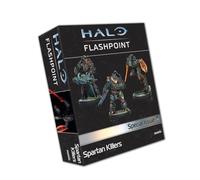 Halo: Flashpoint Banished Spartan Killers - Juego de edición especial | 3 miniaturas de personajes de resina MasterCraft (Jega 'Rdomnai, Hyperius, Tovarus) | Expansión de juego de mesa Halo