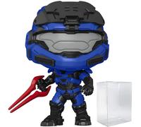 Halo Infinite - Spartan Mark V with Red Energy Sword Limited Edition Chase Funko Pop! Vinyl Figure (Bundled with Compatible Pop Box Protector Case)