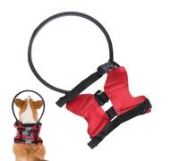 Halo para perros ciegos, anillo anticolisión para perros con discapacidad visual, anillo de seguridad y arnés transpirable para construir confianza en sí mismo al caminar al aire libre con perros