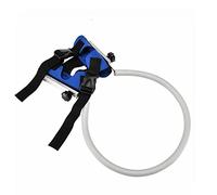 Halo Perros Ciegos con Hebilla Ajustable, Arnés Perros Ciegos, Dispositivo Guía For Mascotas, Collar Protector Ajustable con Tope De Seguridad For Pasear(Blue,Medium)