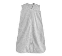 HALO - Saco de dormir para bebé (100% algodón premium, saco de dormir de bebé con cremallera, saco de dormir para recién nacido, niña y niño, 0,5 TOG, color gris y blanco, 6 - 18 meses