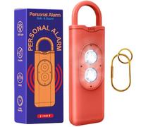 Halo Siren Alarm for Women Keychain, Compact Personal Safety Alarm with Strobe Light, 130dB Safety Keychain Alarms for Running,Travel,Night Use