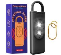 Halo Siren Alarm for Women Keychain, Compact Personal Safety Alarm with Strobe Light, 130dB Safety Keychain Alarms for Running,Travel,Night Use