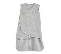 HALO® Sleep Sleepsack® Swaddle, 1.5 TOG 100% algodón Gris Jaspeado, Manta para bebé recién Nacido, Unisex para niños y niñas, 3-6 Meses