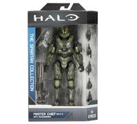 HALO The Spartan Collection Series 6 Master Chief Figura de acción de 6.5 pulgadas con accesorios