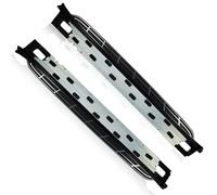 HALODE 2 Piezas Faldones Laterales del Coche para Porsche Cayenne 2011-2017 Estribos, faldones Laterales y Barras Laterales compatibles con automóvilesi