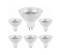 Halogen Bulb GU5.3 35W 12V, 400lm Warm White 2700K Dimmable, MR16 Spot Halogen Bulb, pack of 6