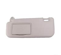 HaloModora Visera solar de PVC para el lado izquierdo del conductor, gris, compatible con modelos 2014-2019, escudo interior