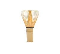 Haloppe Batidor de bambú Matcha manual, batidor de bambú japonés tradicional para té matcha, agitador de polvo matcha, 100 puntas, sin soporte para batidor de pintura A
