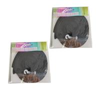 Haloppe Juego de 12 colgantes de fiesta coloridos de doble hélice para decoración de puerta, decoraciones colgantes en espiral para cumpleaños, Año Nuevo, color negro