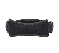 Haloppe Rodillera para rótula, banda elástica, alta resistencia a la tracción, tacto de piel, color negro