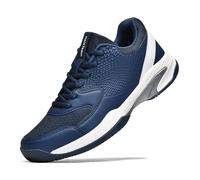 HaloTeam Zapatillas de tenis para hombre, antideslizantes, ligeras, transpirables, deportivas, para bádminton, squash, voleibol, talla 5, Reino Unido - 11 Reino Unido, 5803 Azul, 37 EU