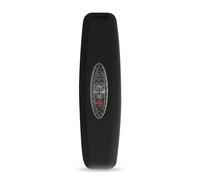 HALOTEC Interruptor Regulador de luz | Potenciometro bombillas led | Luz Regulable entre 4-25W | Dimmer para lámparas | Atenuador de Intensidad para Luces LED | Fabricado en Italia | Color Negro