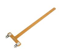 HaloVerde Accesorios de círculo Profesionales para Arcos compuestos/recurvos con escuadra de círculo en T y alicates para Mantenimiento de Tiro con círculo, Garantiza un (Dorada)