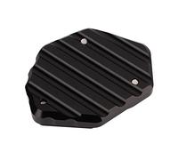 HaloVerde Almohadilla de extensión de soporte lateral con construcción de aleación de aluminio para una postura más amplia, accesorio de placa de ampliación de soporte lateral (negro)