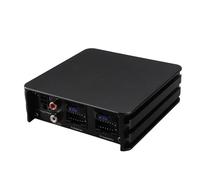 HaloVerde Amplificador de coche DSP 320 W de potencia máxima clase AB con entrada de 4 canales, amplificador automotriz para sistemas estéreo de coche Android para mejorar la (6 Channels)