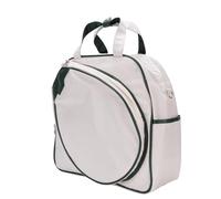 HaloVerde Bolsa de Hombro espaciosa para Tenis con Compartimento designado para Zapatos para Juegos de Tenis, una Bolsa para Raquetas Que Mantiene el Equipo organizado con un