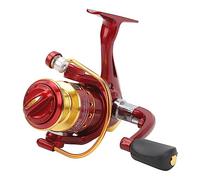 HaloVerde Carrete de Pesca de Agua Dulce Suave con 8 rodamientos y clicker Audible para Pesca en río/Lago, Proporciona Transferencia Uniforme de línea, Carrete Giratorio de Metal