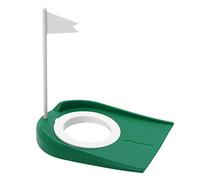 HaloVerde Golf Putting Practice Aid Diseño de anillo extraíble Putting Hole Flag Herramienta de entrenamiento para interior y exterior Putting Cup Desarrollo de habilidades