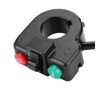 HaloVerde Interruptor de luz de bocina de Scooter eléctrico 3 en 1 E - Interruptor de Bicicleta Control de luz de señal de torsión para Manillar de Motocicleta Bicicleta de montaña