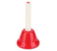 HaloVerde Juego de campanas de mano de 8 notas para el desarrollo auditivo, estas coloridas campanas para niños proporcionan una ayuda visual para enseñar teoría musical y