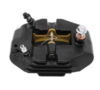 HaloVerde Pinza de freno trasero con pastillas, OE 5KM 2580V 01 00, Conjunto de pinza de freno trasero ATV con metodo hidráulico para Grizzly 660 YFM660F 4x4 2002 a 2008