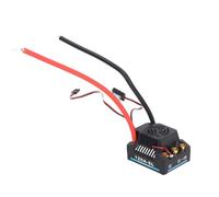 HaloVerde RC Car ESC con metodo de alta potencia 120A 600A pico programable mediante tarjeta 2-4S batería Lipo compatible para selecciones de controlador de velocidad RC 1/8/1/10