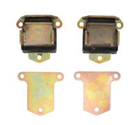 HaloVerde Soportes de motor para motor Construcción de metal y caucho resistente, juego de 4 piezas para motores 283 305 327 350 383 400 396 427 454 Reducción de vibración