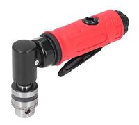 HaloVerde Taladro neumático de codo de 90° con pinza de 1/4 de pulgada y velocidad de 15000 rpm, taladro neumático industrial con cuerpo de aleación de zinc para acceder a puntos