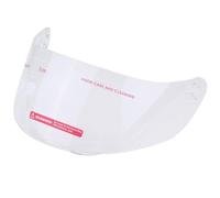 HaloVerde Visera para casco de motocicleta para cascos AGV K5 K3SV, hebilla para casco de motocicleta de cara completa, PC duradera, reemplazo de visera para casco de fácil (Transparente)