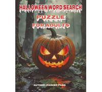 Haloween Word Search For Adults: Haloween Word Search