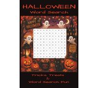 Haloween Word Search: Themed Word Seach for Adults | Help Calm the Mind, Relax and Focus | 6x9 inches, 110 Pages | 50+ Puzzles | Solutions Included