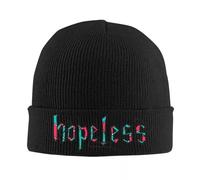 Halsey Hopeless Gorras de Punto para Mujer Skullies Beanies Otoño Invierno Gorro Cálido