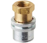 Haltec H-5265 Mandril de aire con bloqueo de orificio estándar, dorado.